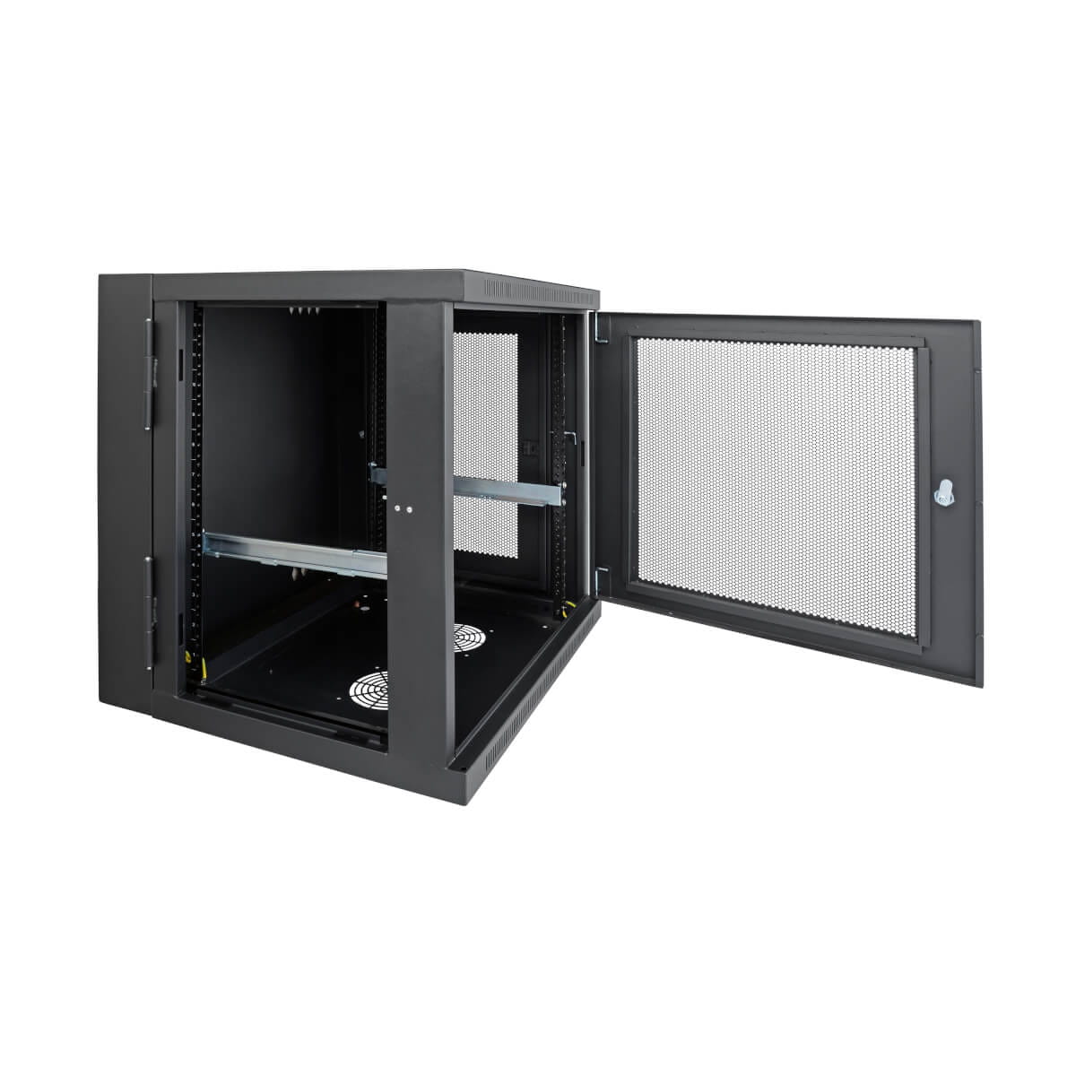 Tripp Eaton Tripp Lite Series SmartRack 4-Post Rack-Mount Shelf Kit Universal for Wallmount Racks 1U - Rack Shelf-Befestigungs-Kit - Rack montierbar - Silber - 1U - 48.3 cm (19")