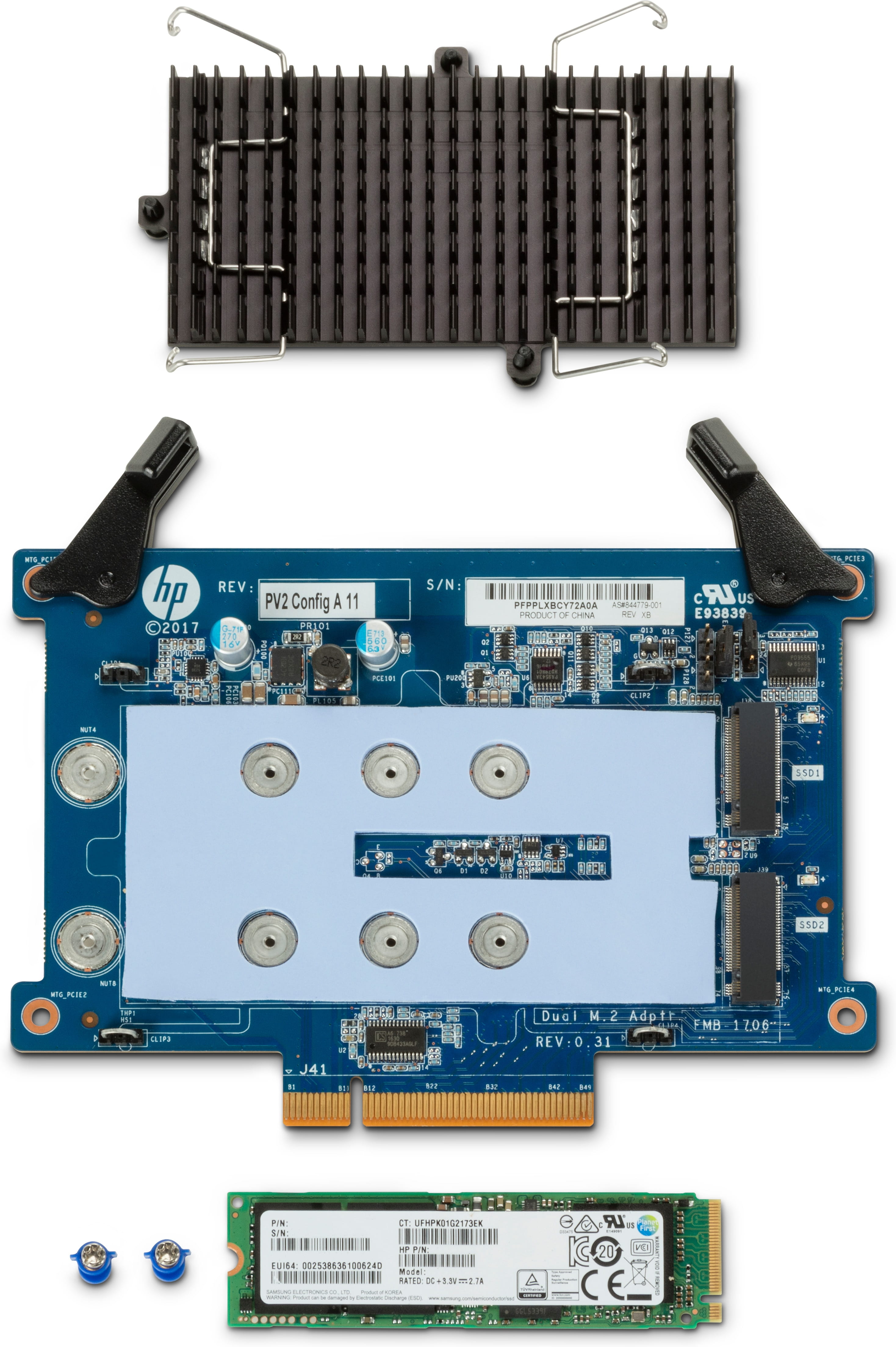 HP Z Turbo Drive - SSD - verschlüsselt - 1 TB - intern - Self-Encrypting Drive (SED)