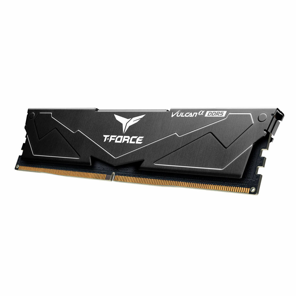 Team Group VULCAN FLABD516G6000HC3001, 16 GB, 1 x 16 GB, DDR5, 6000 MHz, 288-pin DIMM, Schwarz