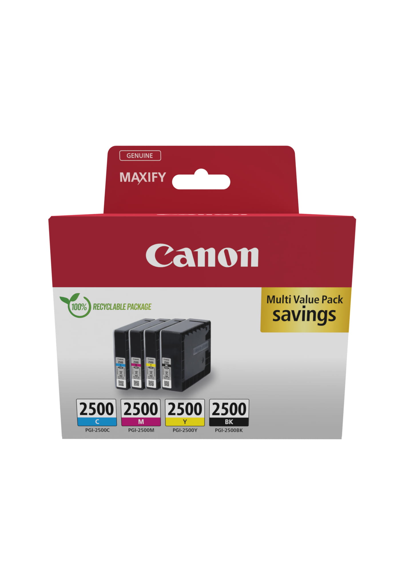 Canon PGI-2500 BK/C/M/Y Multipack - 4er-Pack