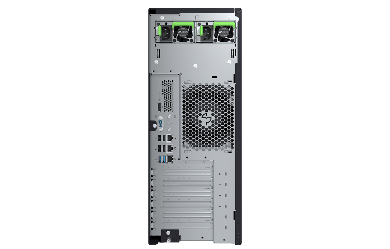Fsas Technologies Fujitsu PRIMERGY TX1330 M5, 3,2 GHz, E-2388G, 32 GB, DDR4-SDRAM, 500 W, Tower