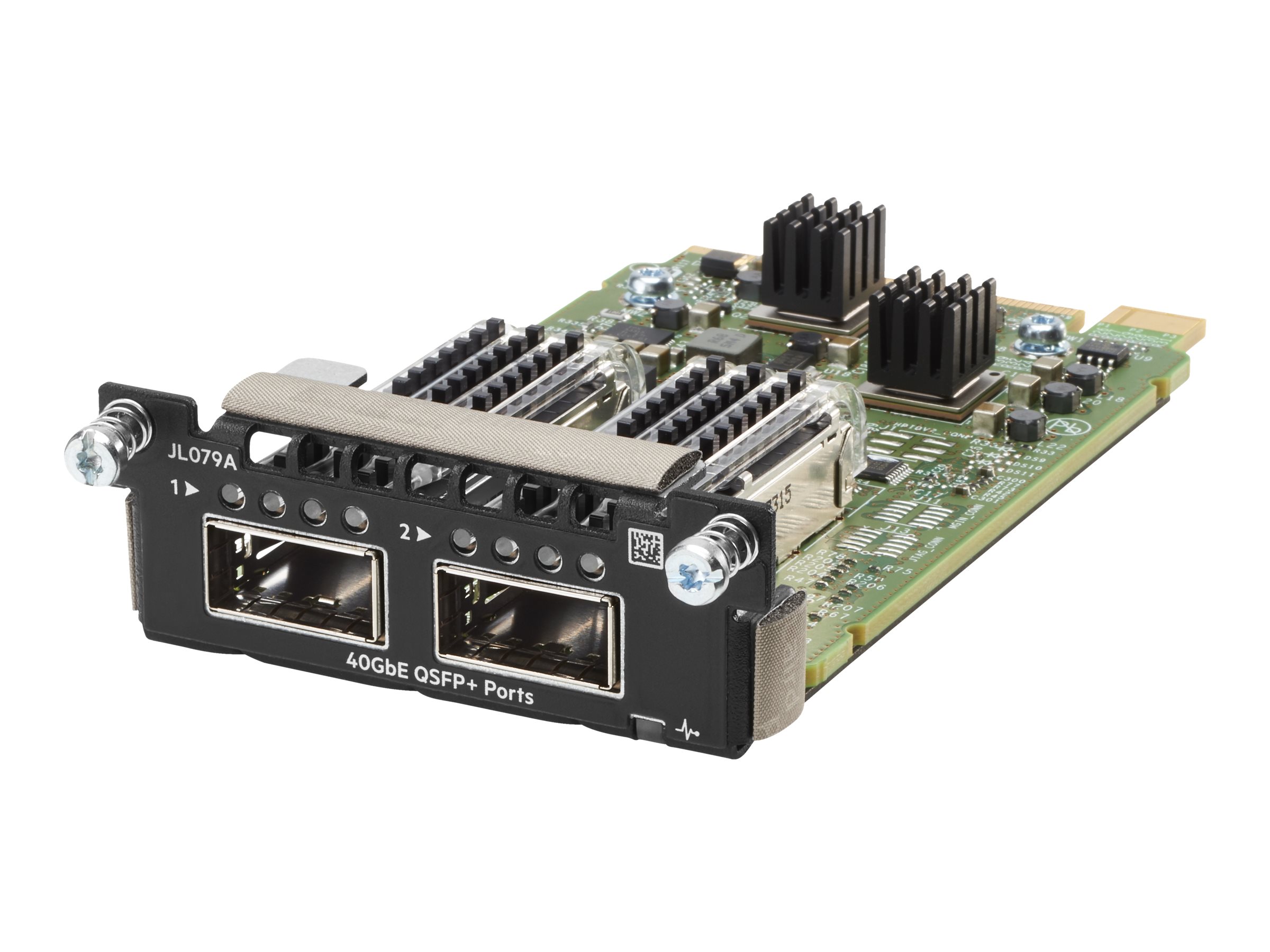 HPE Aruba Networking - Erweiterungsmodul - 40 Gigabit QSFP+ x 2