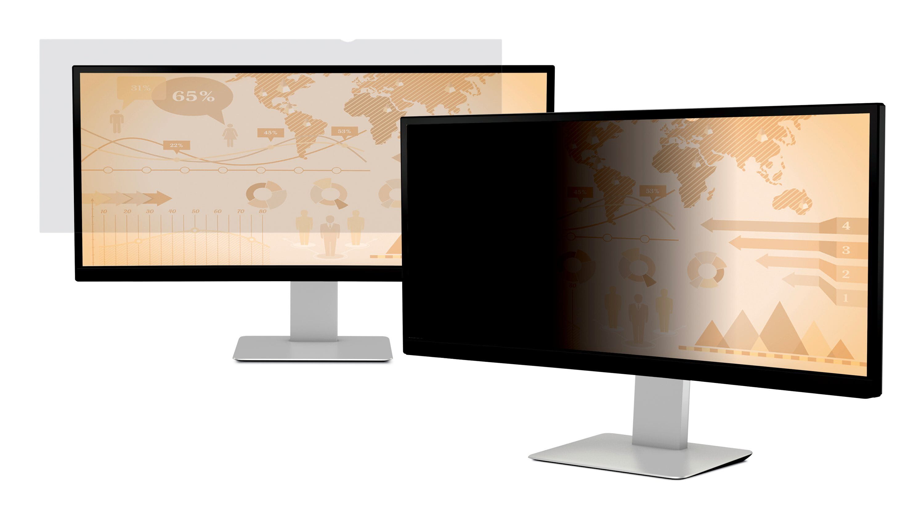3M Blickschutzfilter für 34" Breit bild-Monitor (21:9)