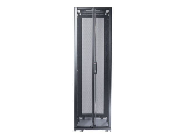 APC NetShelter SX Enclosure - Schrank - Schwarz - 48U - 48.3 cm (19")