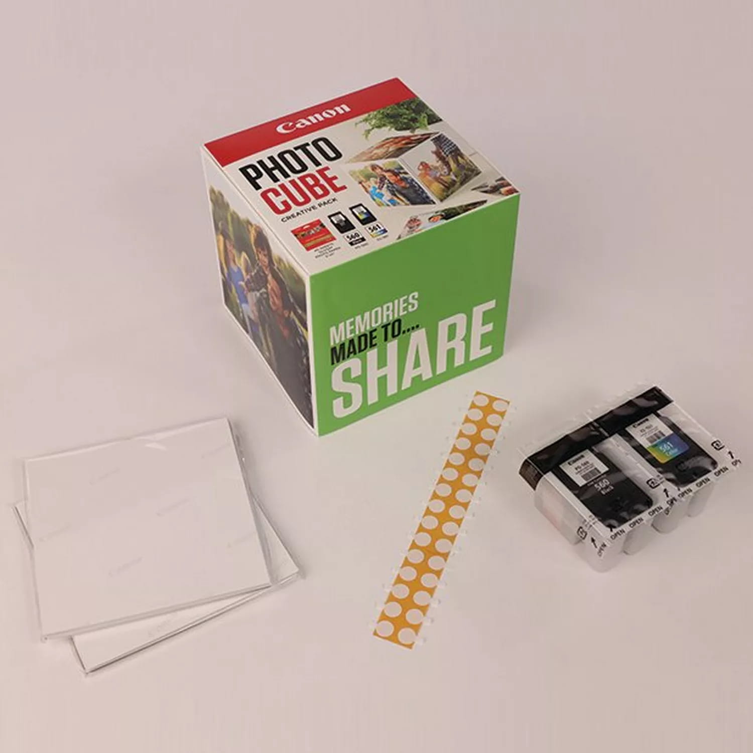 Canon Photo Cube Creative Pack - Glänzend - 2er-Pack - Schwarz, Farbe (Cyan, Magenta, Gelb) Canon Photo Cube Creative Pack - Glänzend - 2er-Pack - Schwarz, Farbe (Cyan, Magenta, Gelb)