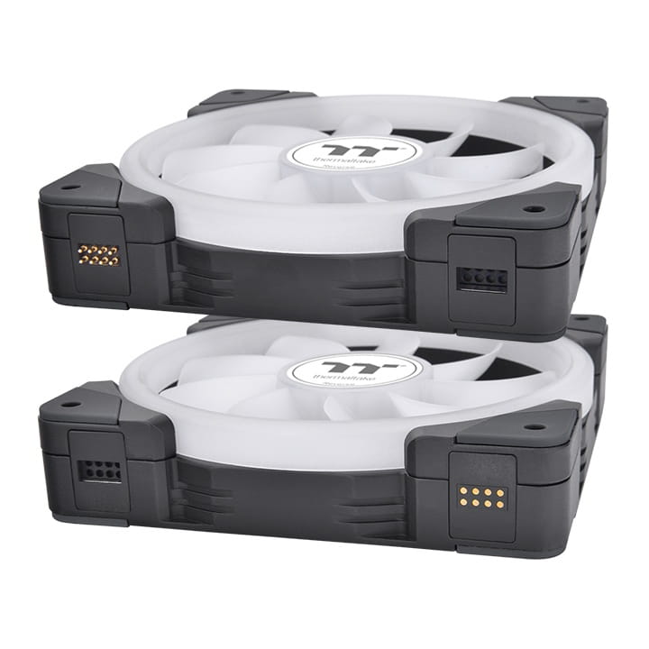 Thermaltake SWAFAN EX14 ARGB - Premium Edition - Gehäuselüfter - 140 mm - Schwarz (Packung mit 3)