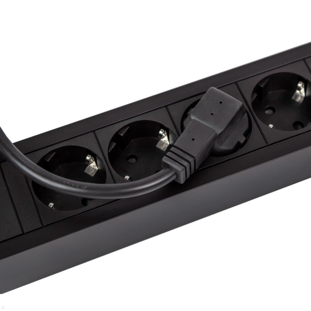 Bachmann PRIMO 2 - Steckdosenleiste - Wechselstrom 250 V - Eingabe, Eingang power CEE 7/7 - Ausgangsanschlüsse: 6 (power CEE 7/3)