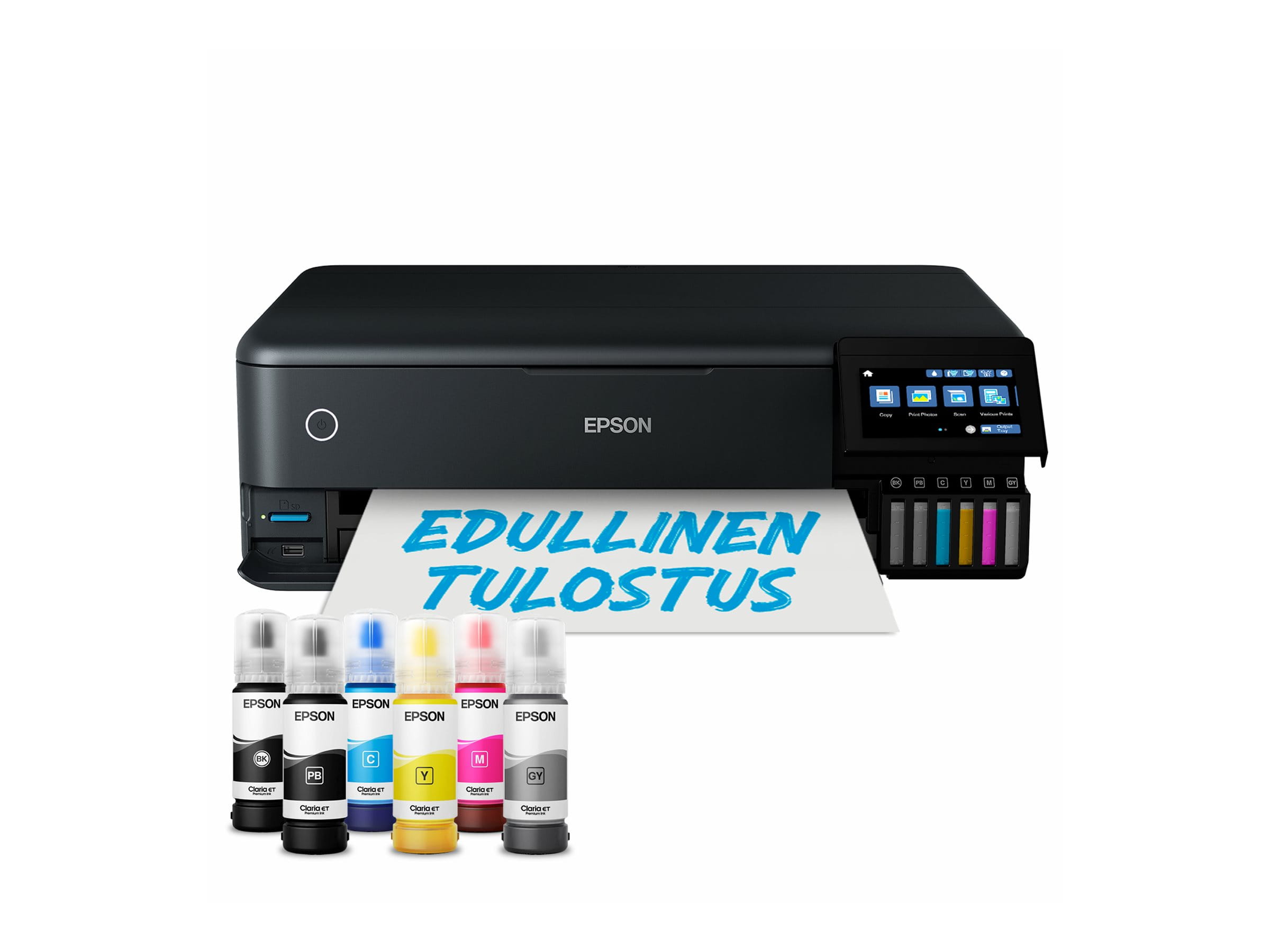 Epson EcoTank ET-8550 - Multifunktionsdrucker - Farbe - Tintenstrahl - nachfüllbar - A3 (Medien)