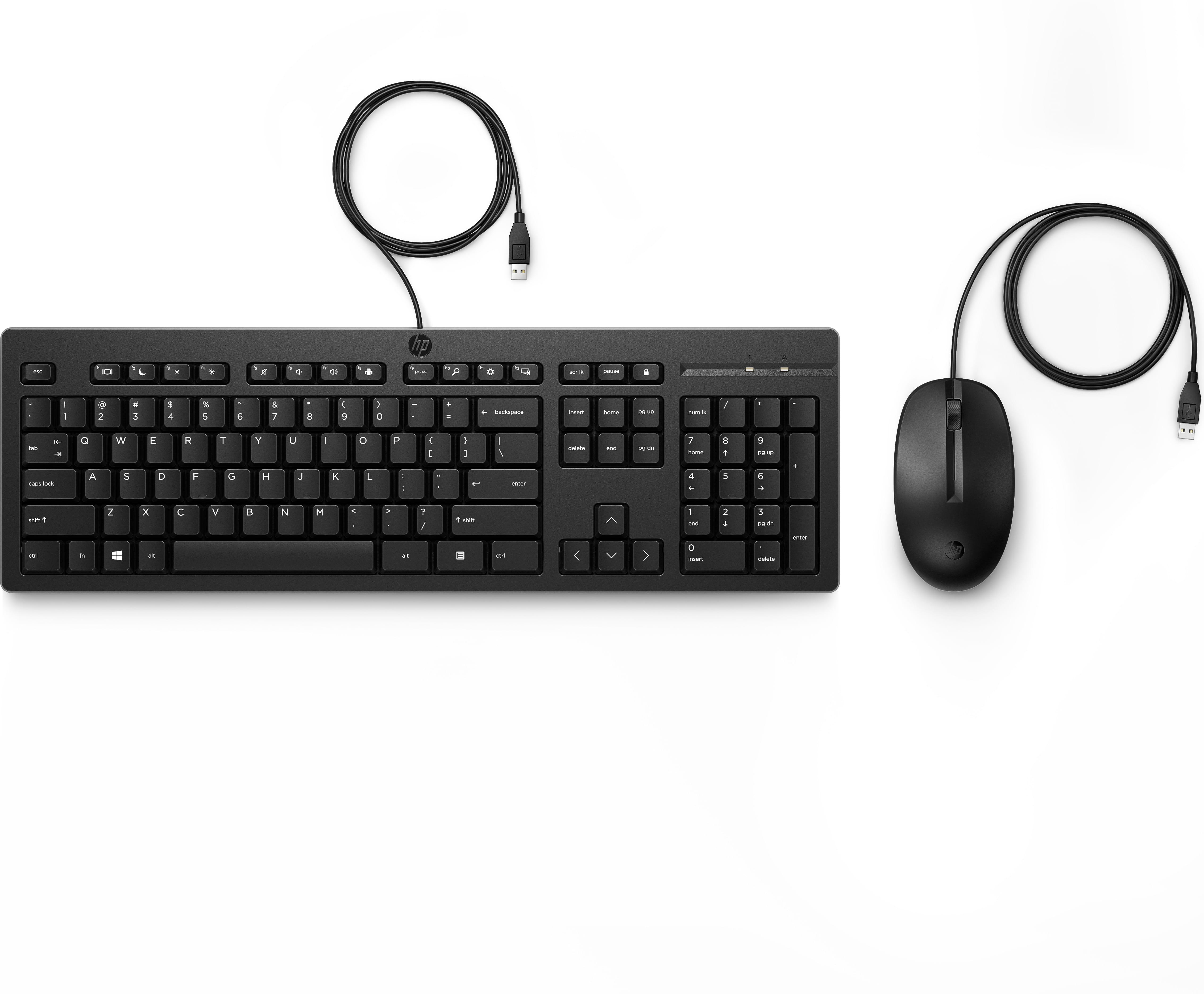 HP 225 - Tastatur-und-Maus-Set - USB - Französisch