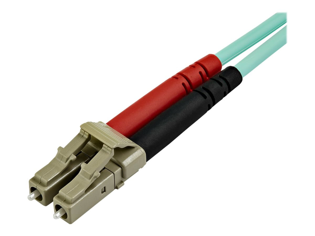 StarTech.com 15m OM3 LWL Patchkabel, Multimode-Glasfaserkabel, LC auf LC - Patch-Kabel - LC Multi-Mode (M)