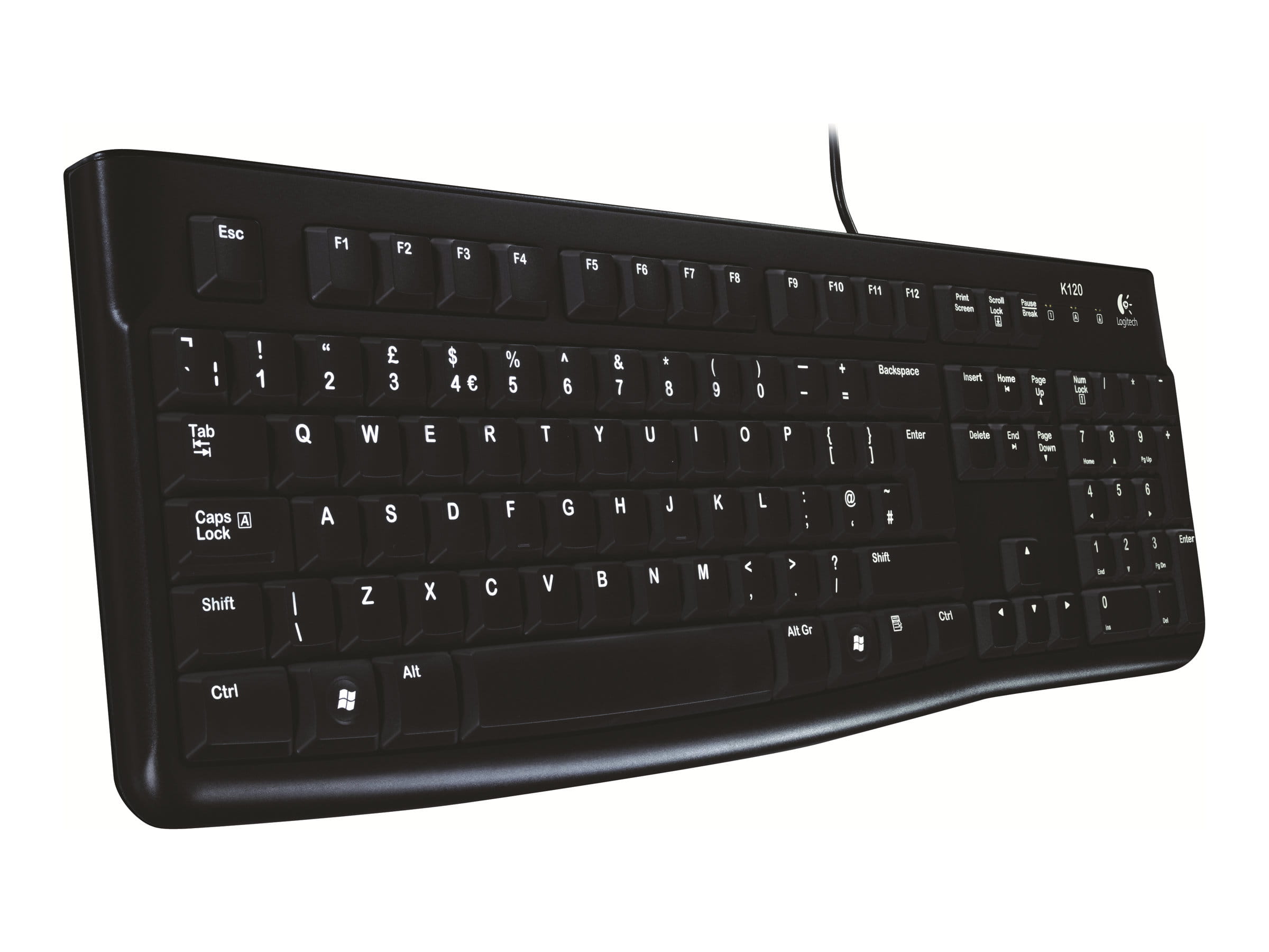 Logitech K120 - Tastatur - USB - USA