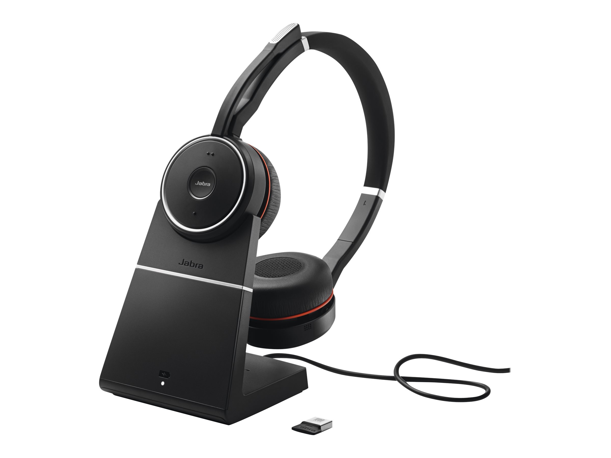 Jabra Evolve 75+ UC Stereo - Headset - On-Ear
