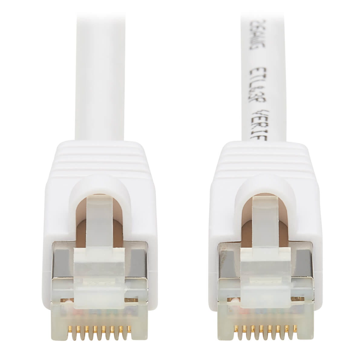 Tripp Eaton Tripp Lite Series Safe-IT Cat6a 10G Snagless Antibacterial S/FTP Ethernet Cable (RJ45 M/M)