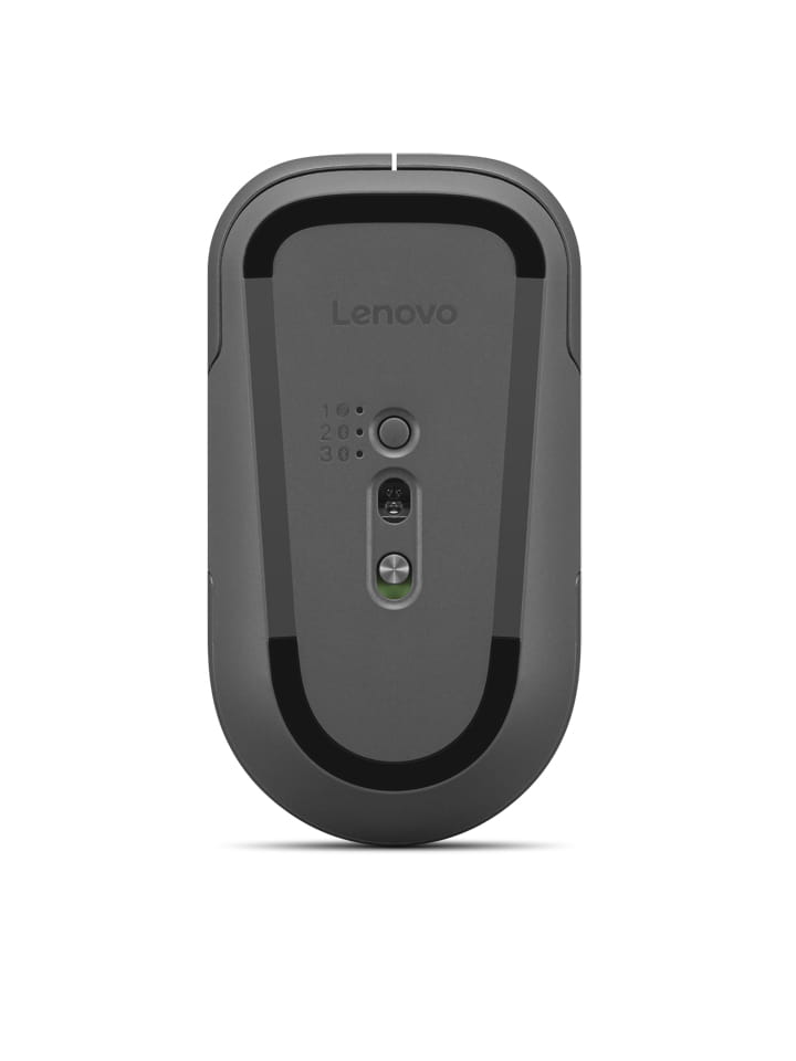 Lenovo Pro Plus 6050 - Maus - Multi-Mode - optisch - 6 Tasten - kabellos - Bluetooth 5.3, 2.4 GHz - kabelloser Empfänger (USB)
