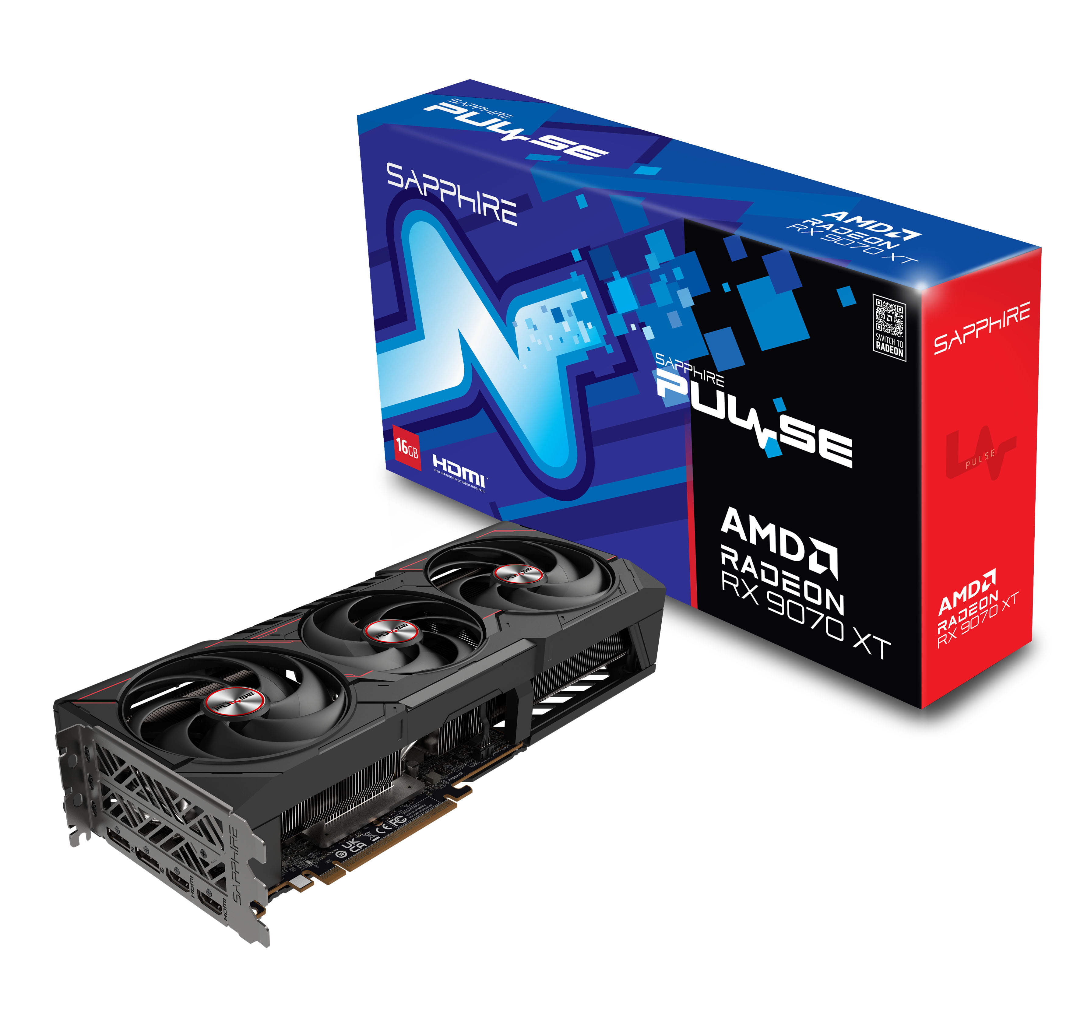 Sapphire Pulse Radeon RX 9070 XT - Grafikkarte