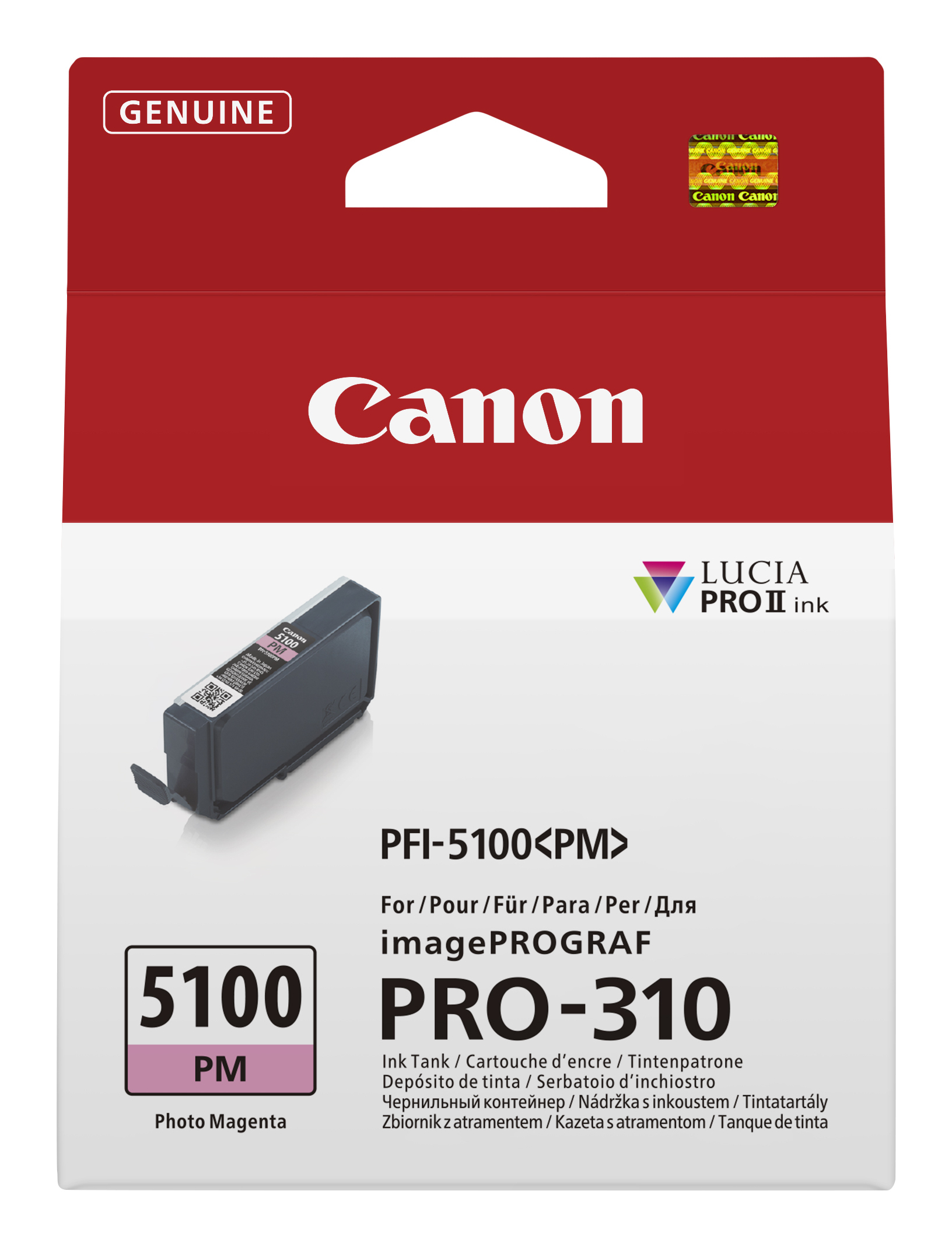 Canon PFI-5100 PM - 14.4 ml - Photo Magenta