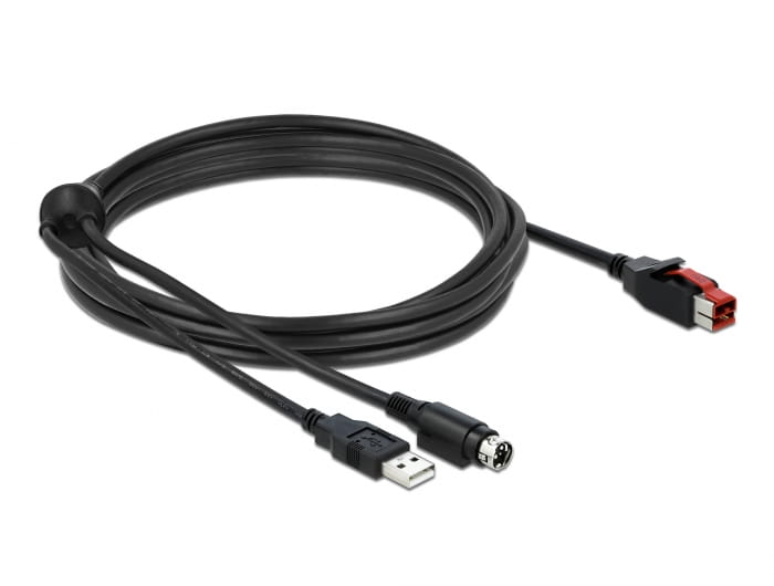 Delock Powered USB-Kabel - USB PlusPower (24 V)