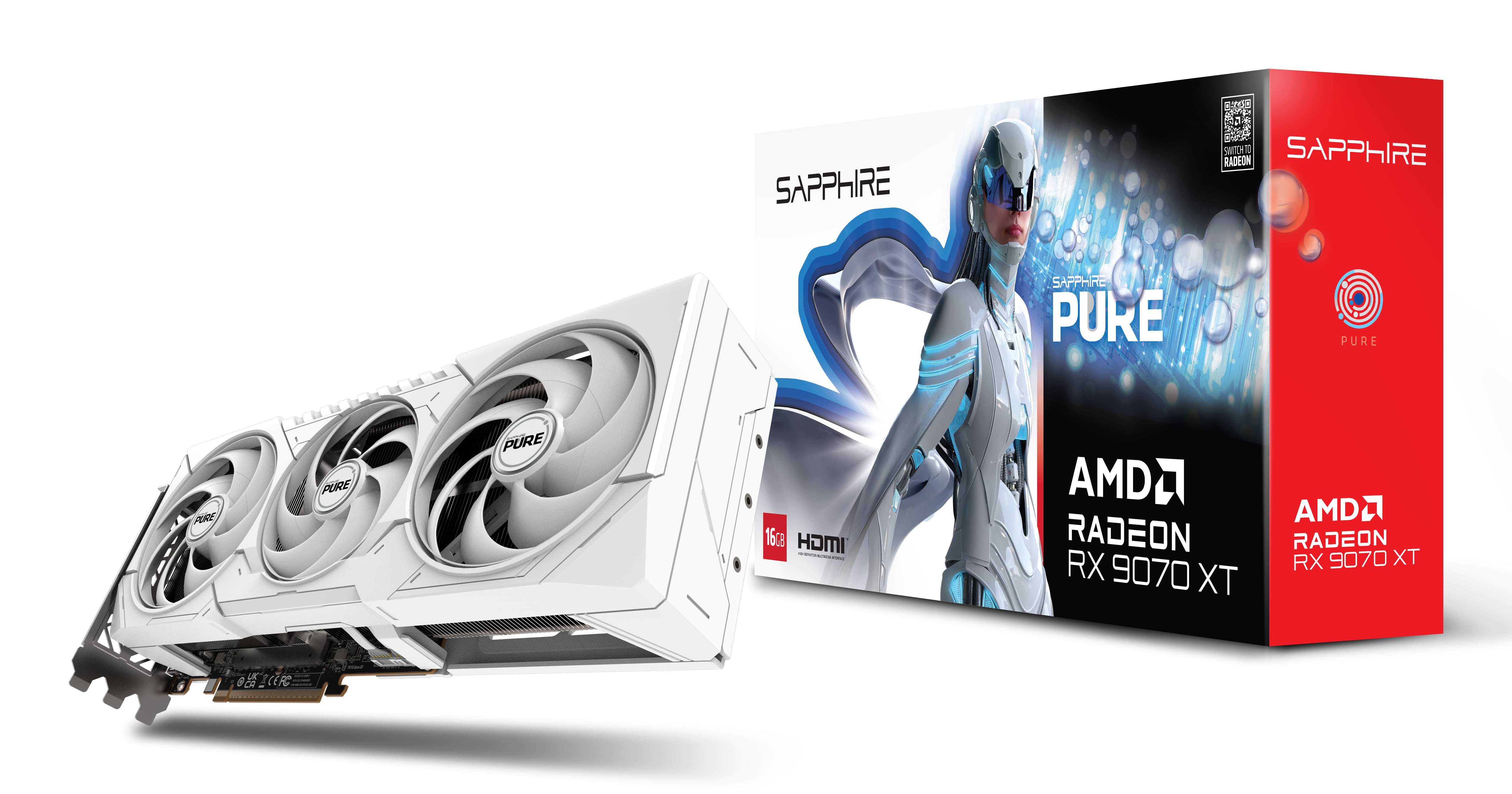 Sapphire Pure Radeon RX 9070 XT - Grafikkarte