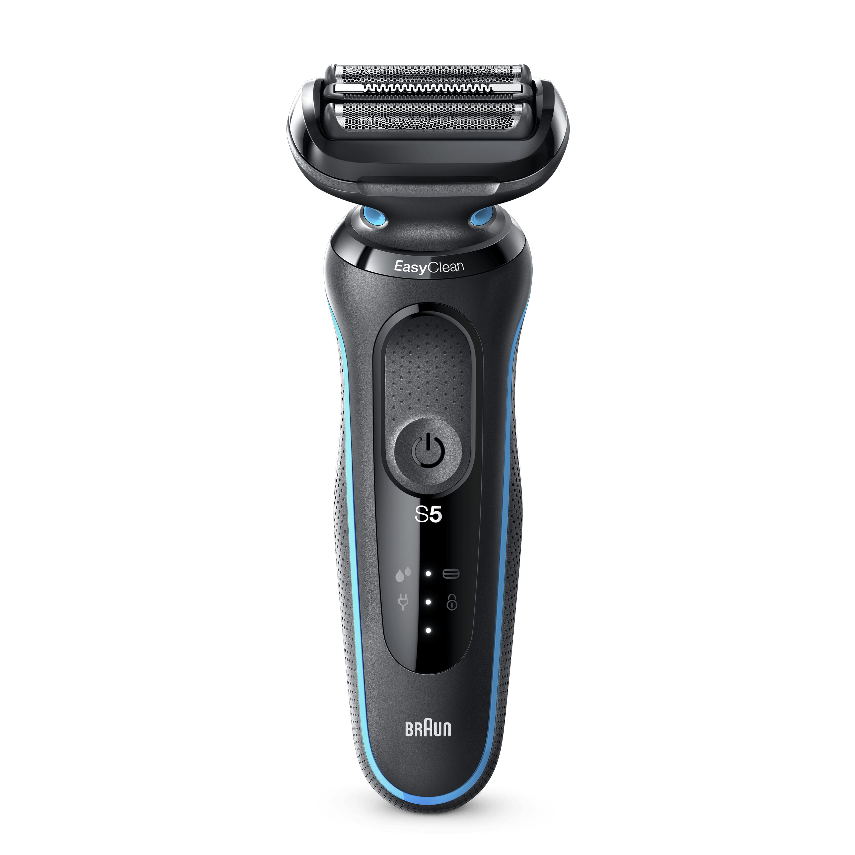 Braun Series 5 50-M1000s, Folienschaber, Schwarz, Blau, LED, Akku, Lithium-Ion (Li-Ion), Integrierte Batterie
