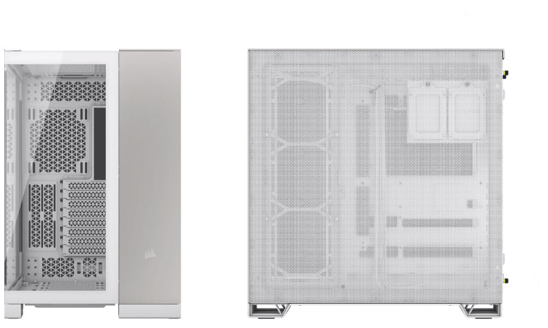 Corsair 6500X - Mid tower - E-ATX - Seitenteil mit Fenster (gehärtetes Glas)