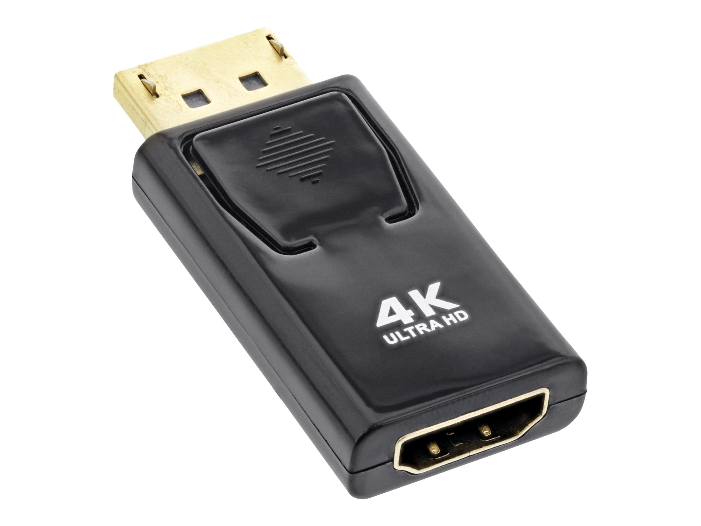 InLine Konverter DisplayPort Stecker auf HDMI Buchse - 4K/60Hz - mit Audio