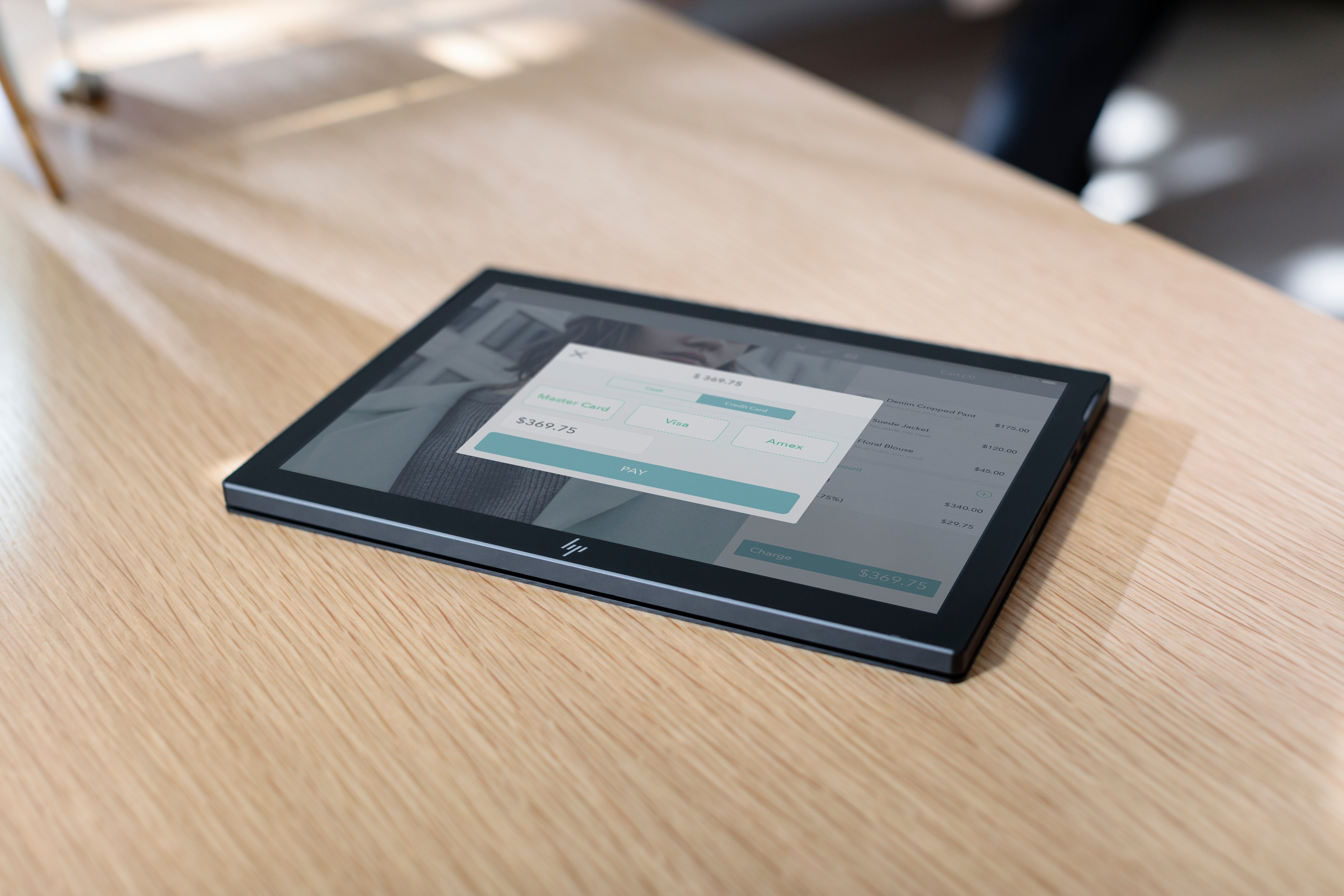 HP Engage Go Mobile - Tablet - Intel Core m3 7Y30 / 1 GHz - Win 10 Pro 64-Bit - HD Graphics 615 - 4 GB RAM - 128 GB SSD TLC - 31.2 cm (12.3")