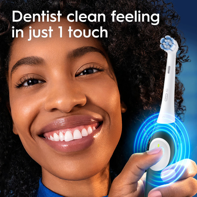 Oral-B 615204, Erwachsener, Vibrierende Zahnbürste, Tägliche Pflege, Sensibel, Super sensitive, Grün, 2 min, Rund