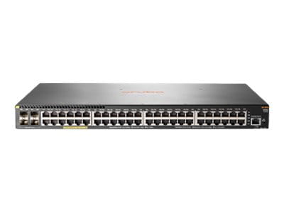 HPE Aruba Networking 2930F 48G PoE+ 4SFP - Switch - L3 - managed - 48 x 10/100/1000 (PoE+)