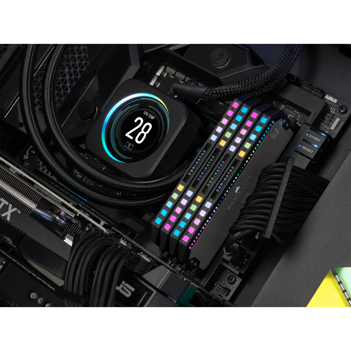 Corsair Dominator Platinum RGB - DDR5 - Kit - 64 GB: 4 x 16 GB
