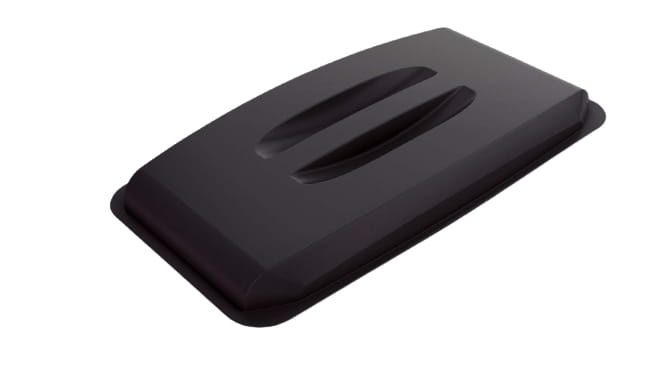 Durable Lid ECO, Schwarz, 501 mm, 272 mm, 58 mm