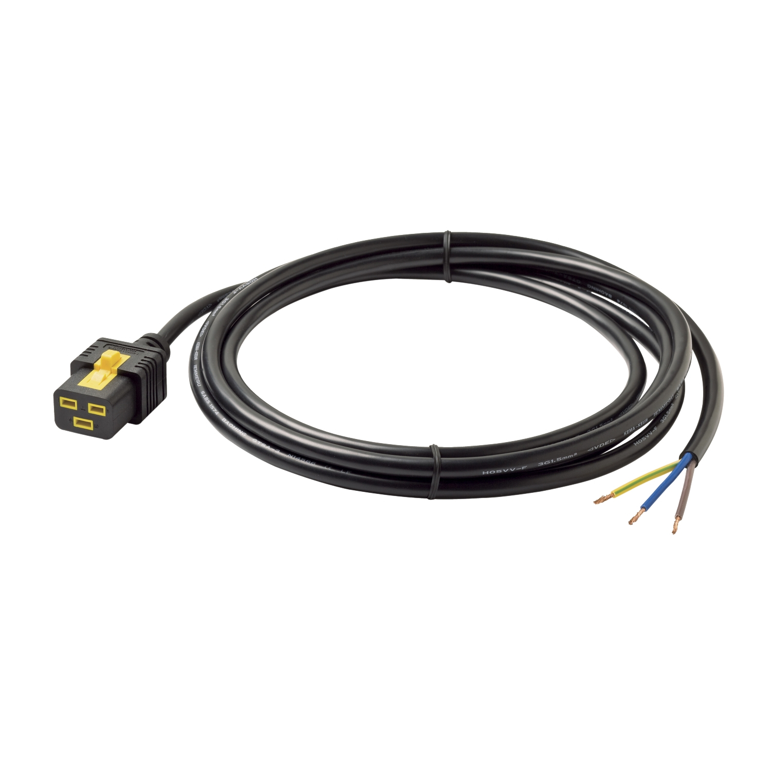 APC Stromkabel - IEC 60320 C19 zu Hardwire 3-Wire