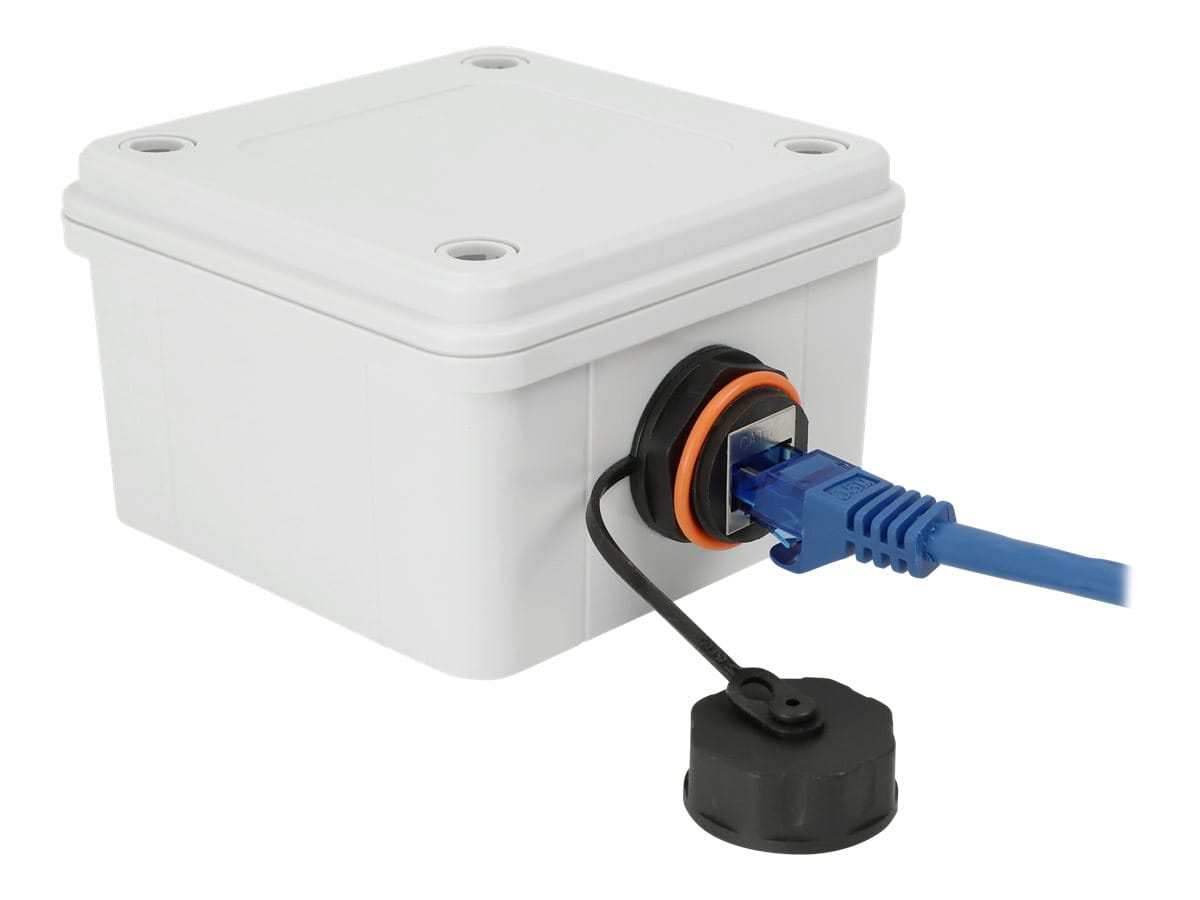 Delock Aufputzbox - Grau