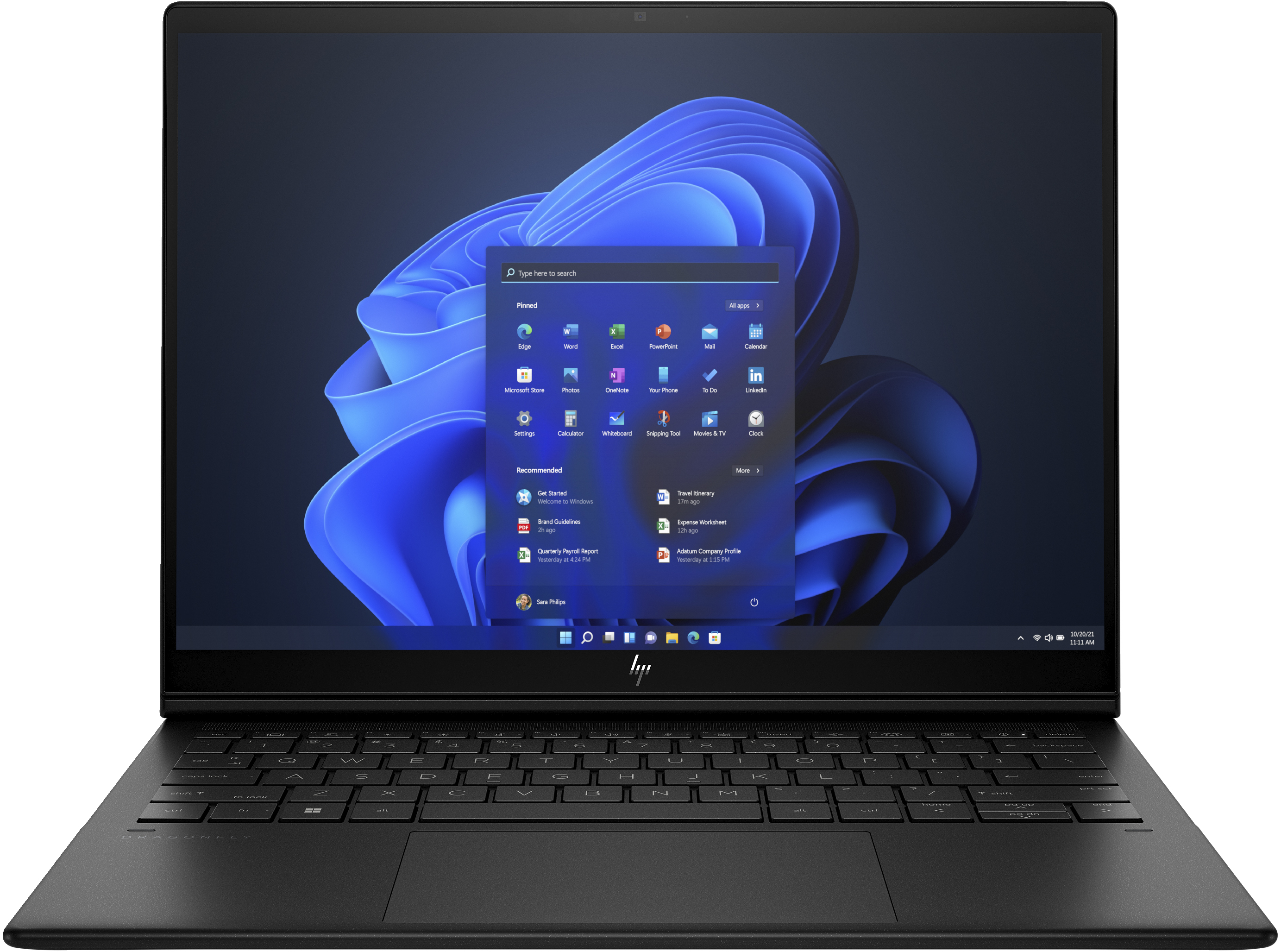 HP Dragonfly Folio G3 Notebook - Slider - Intel Core i5 1235U / 1.3 GHz - Win 11 Pro - Intel Iris Xe Grafikkarte - 16 GB RAM - 512 GB SSD NVMe - 34.3 cm (13.5")