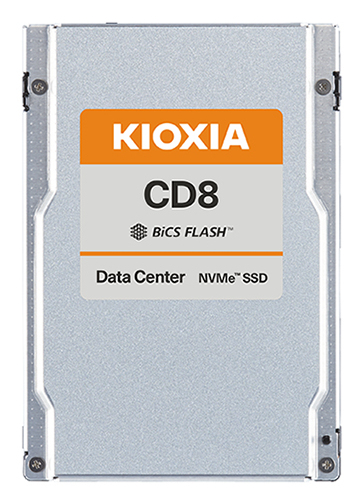 Kioxia KCD8 series - SSD - 7680 GB - intern - 2.5" (6.4 cm)