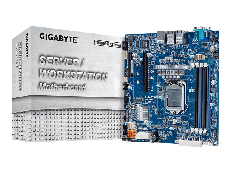 Gigabyte MX32-4L0 - 1.0 - Motherboard - micro