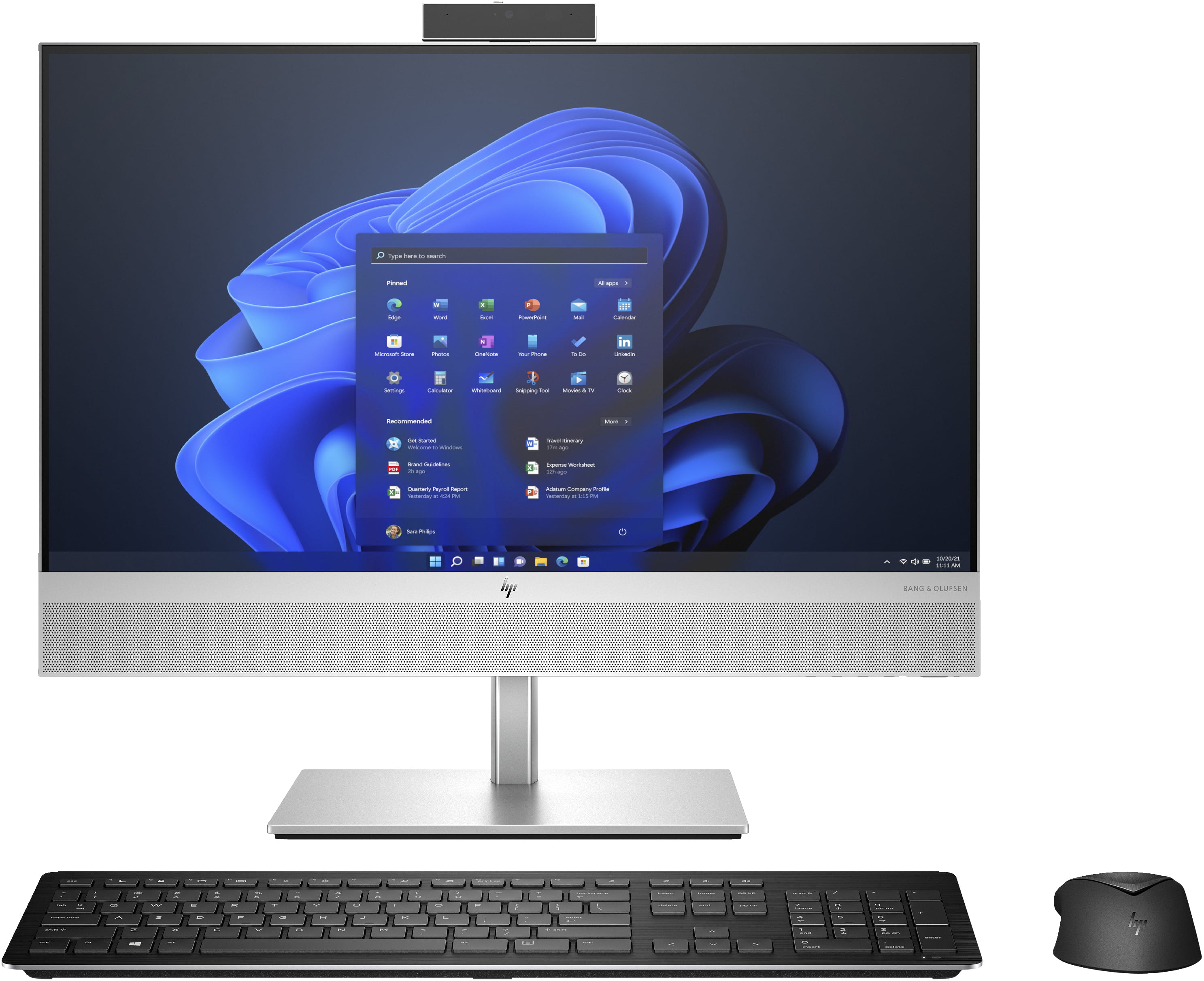HP EliteOne 840 G9 - All-in-One - Core i5 13500 / 2.5 GHz - vPro - RAM 16 GB - SSD 512 GB - NVMe - UHD Graphics 770 - 1GbE, 802.11ax (Wi-Fi 6E)