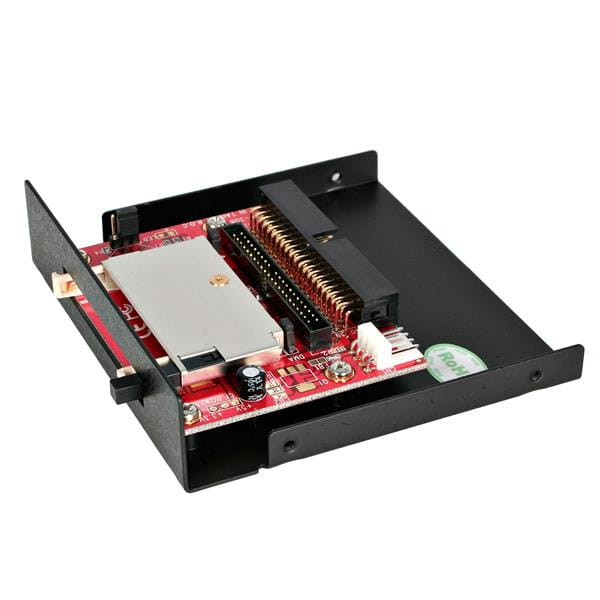 StarTech.com 3,5 Zoll Laufwerksschacht IDE auf CF SSD Kartenleser - CompactFlash - Solid State Drive - Kartenleser - 8,9 cm (3,5 Zoll)