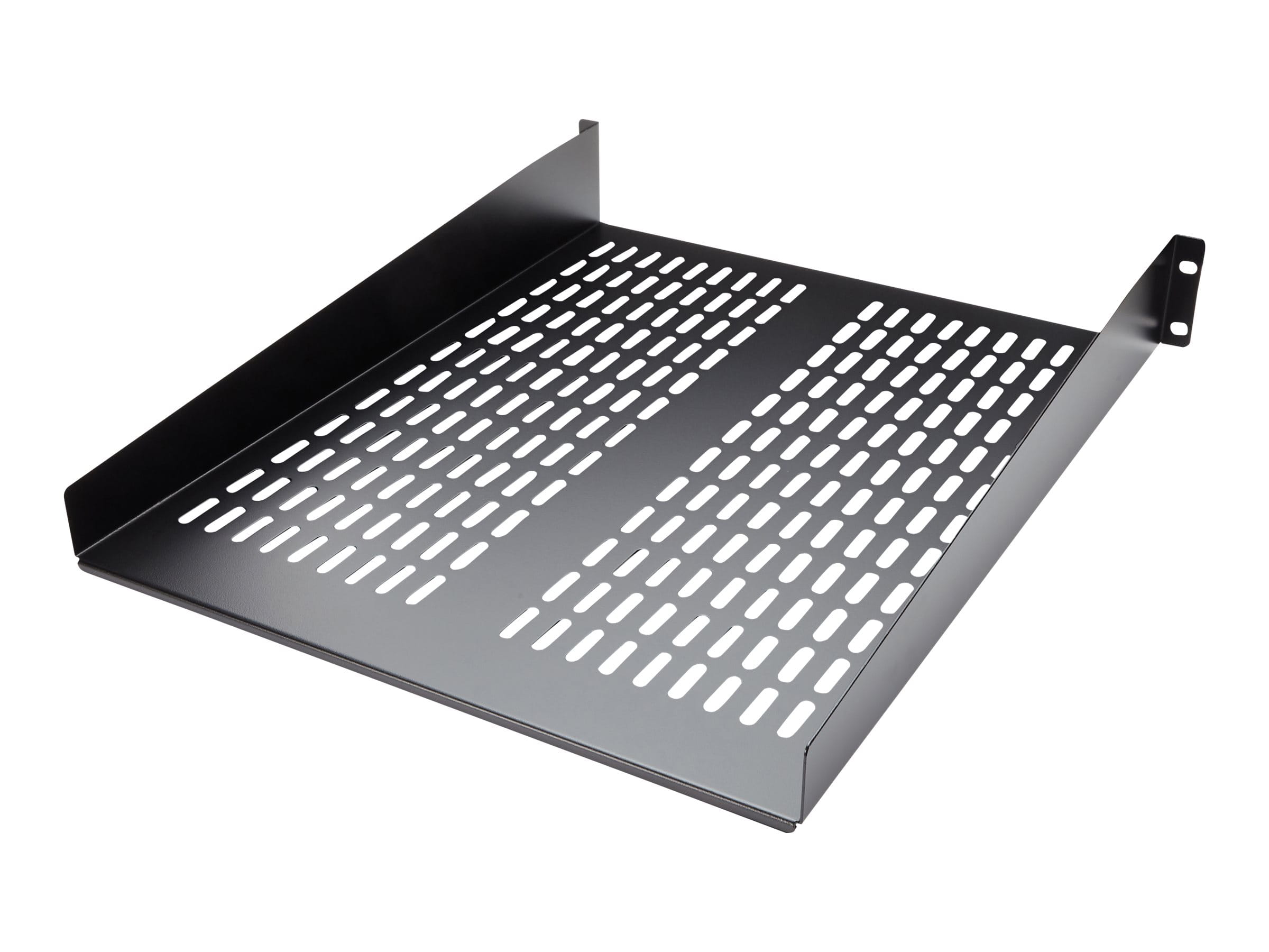 StarTech.com 2 HE 19 Fest montierbarer Fachboden für Server Rack/ Schrank bis 22 Kg - Belüfteter Fachboden für Serverschrank 55cm Tief - Rack - Regal - Schwarz - 2U - 55.9 cm (22") StarTech.com 2 HE 19 Fest montierbarer Fachboden für Server Rack/ Schrank bis 22 Kg - Belüfteter Fachboden für Serverschrank 55cm Tief - Rack - Regal - Schwarz - 2U - 55.9 cm (22")
