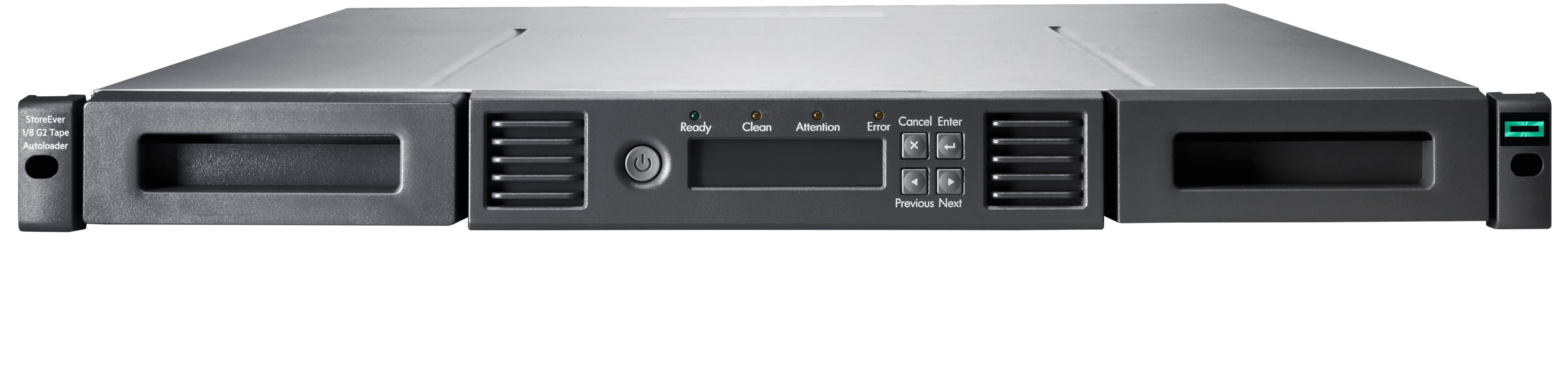 HPE StoreEver MSL 1/8 - Tape Autoloader - 96 TB / 240 TB - Steckplätze: 8 - LTO Ultrium (12 TB / 30 TB)