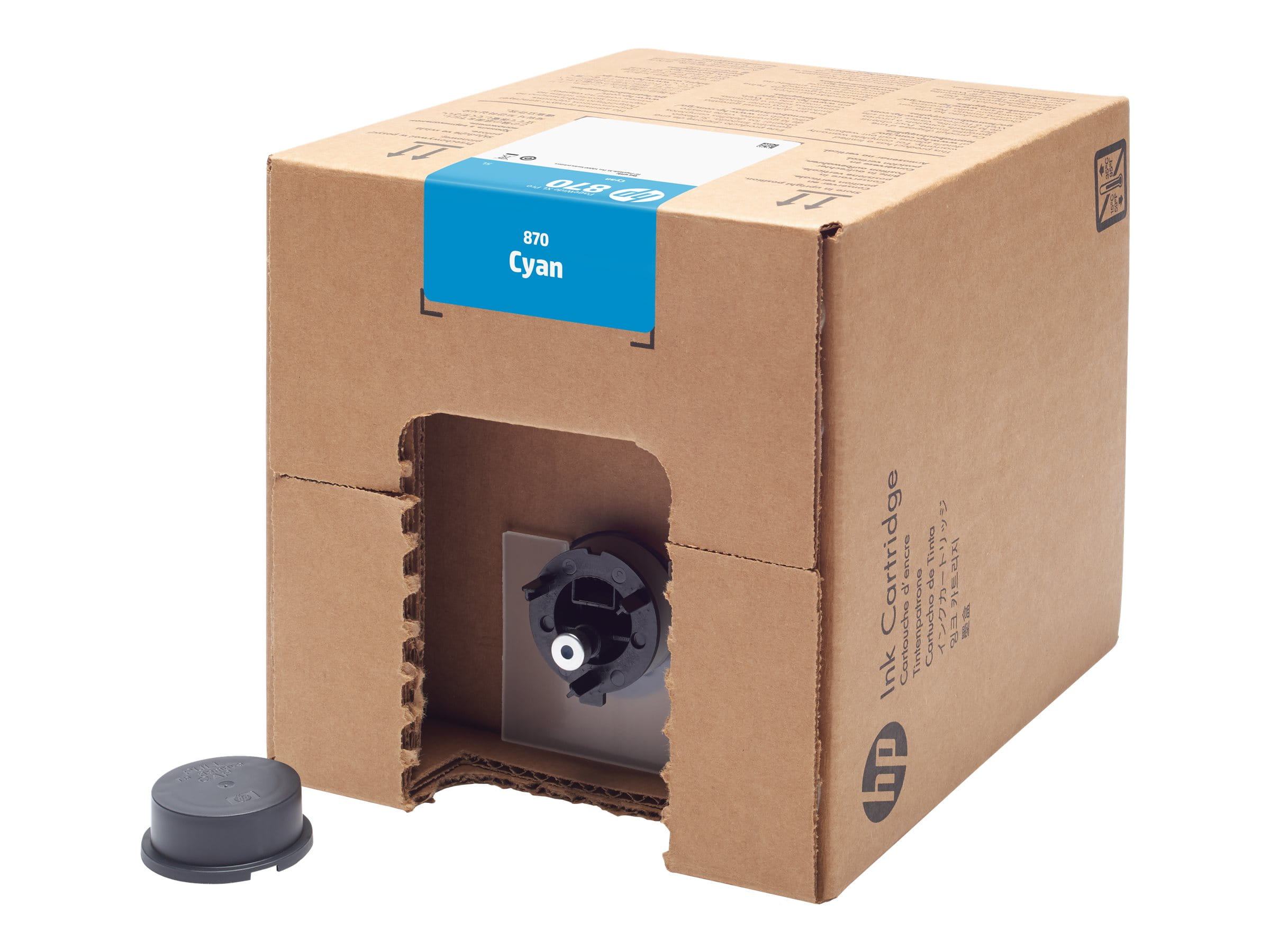 HP 870 - 5 L - Cyan - original - PageWide XL