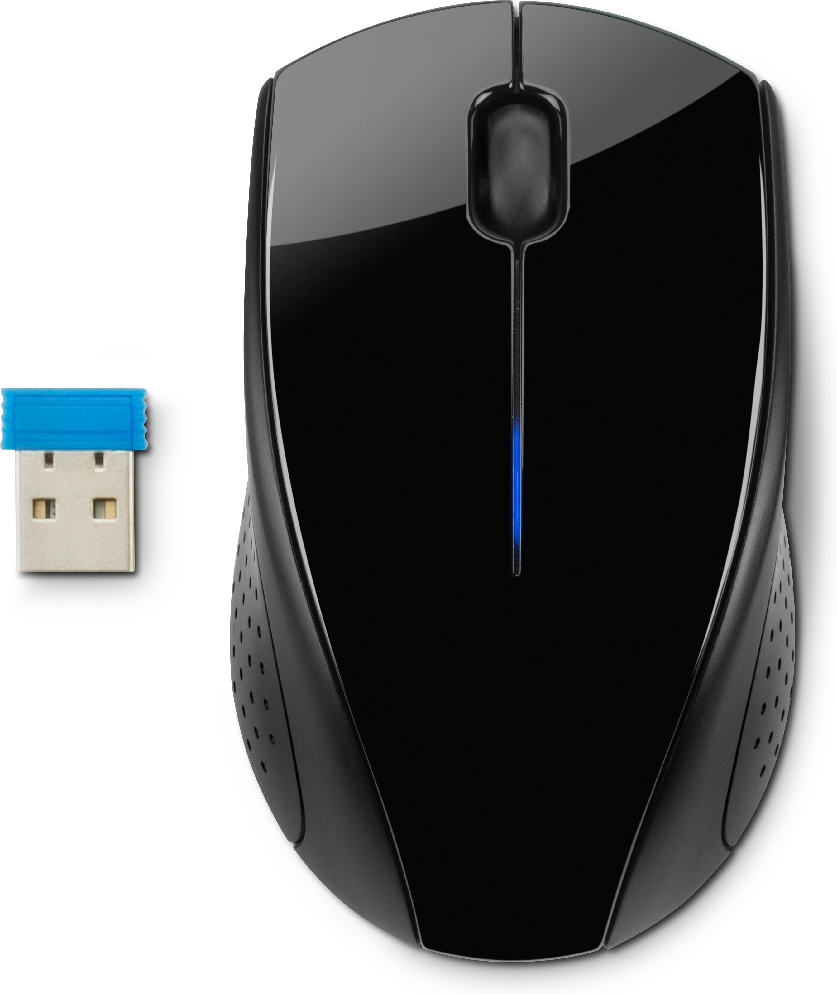 HP 220 - Maus - rechts- und linkshändig - optisch - kabellos - 2.4 GHz - kabelloser Empfänger (USB)