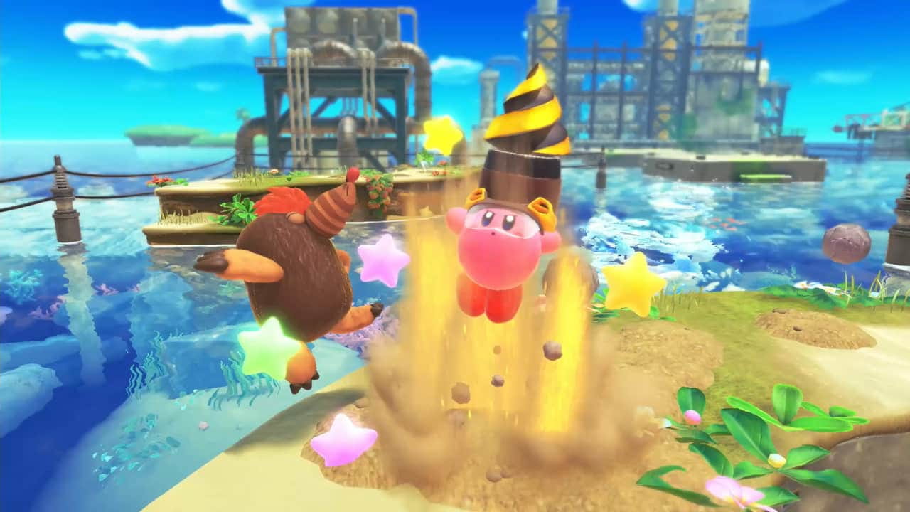 Nintendo Kirby und das vergessene Land Switch - Konsolen-Spiele