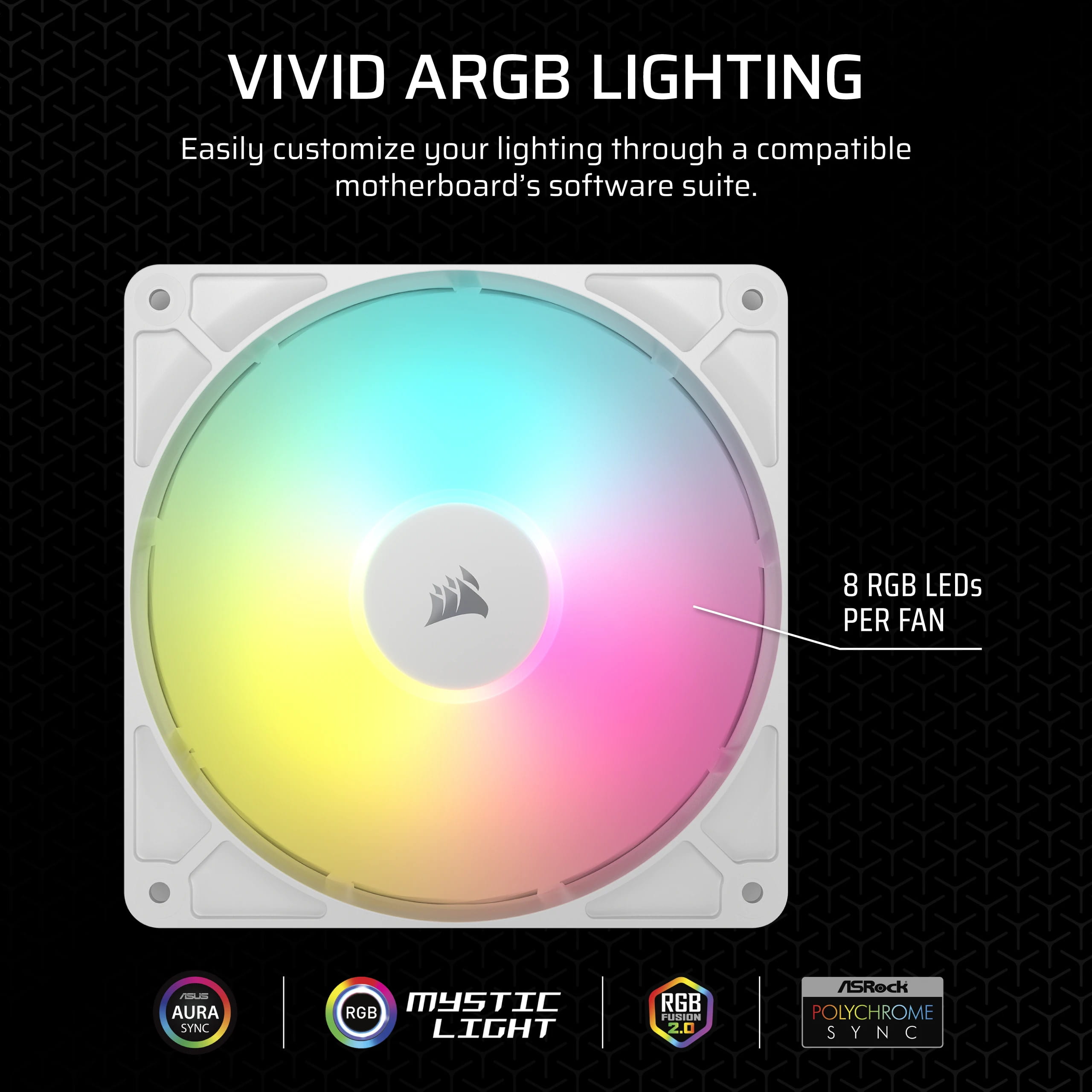 Corsair RS140 ARGB - Gehäuselüfter - 140 mm