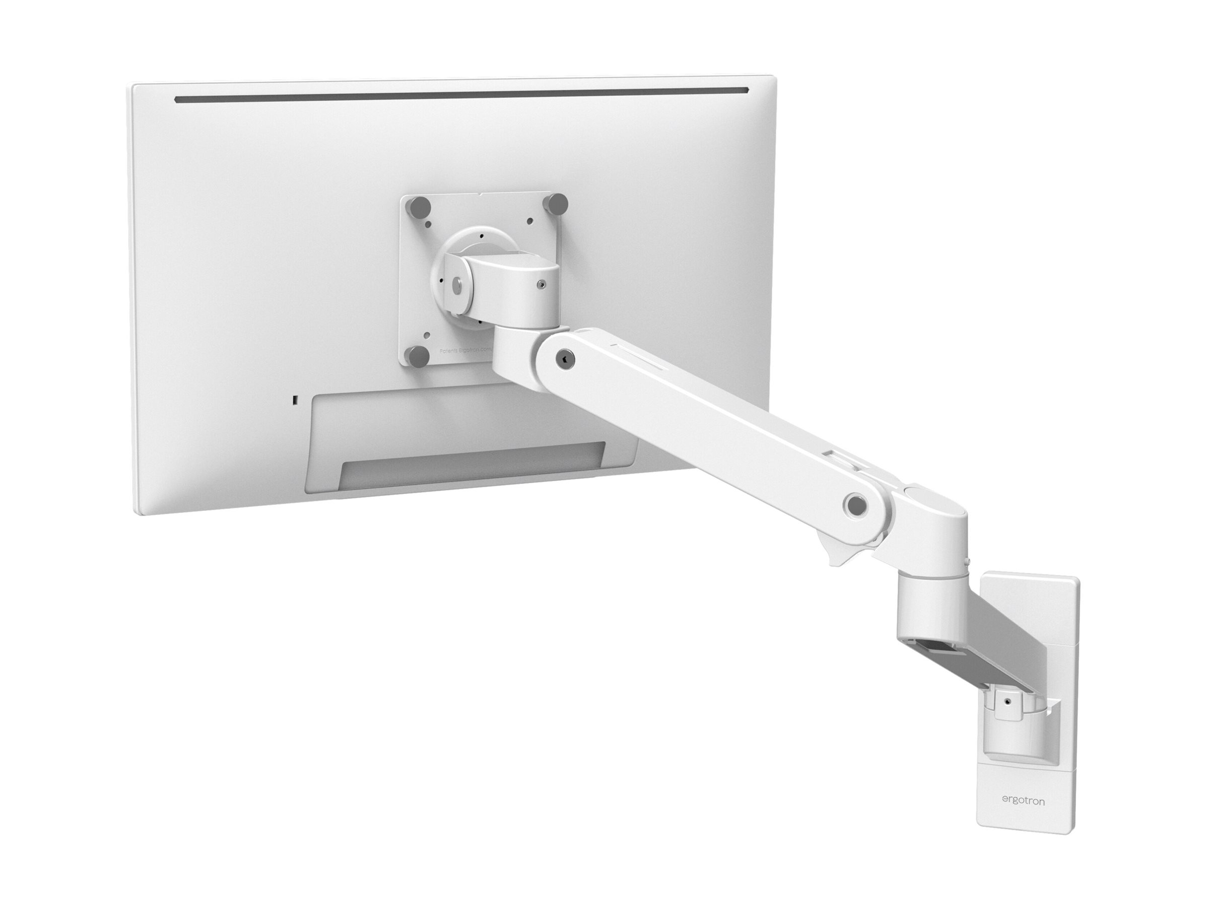 Ergotron LX Pro - Befestigungskit (Monitorarm) - für LCD-Display - Aluminium - weiß - Bildschirmgröße: bis zu 86,4 cm (bis zu 34 Zoll)