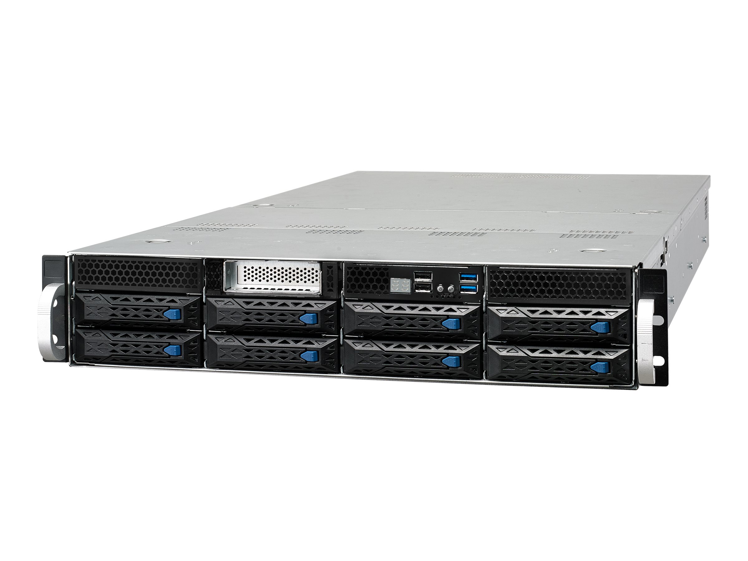 ASUS ESC4000 G4 - 2U - zweiweg - keine CPU - RAM 0 GB - SATA - Hot-Swap 8.9 cm (3.5")