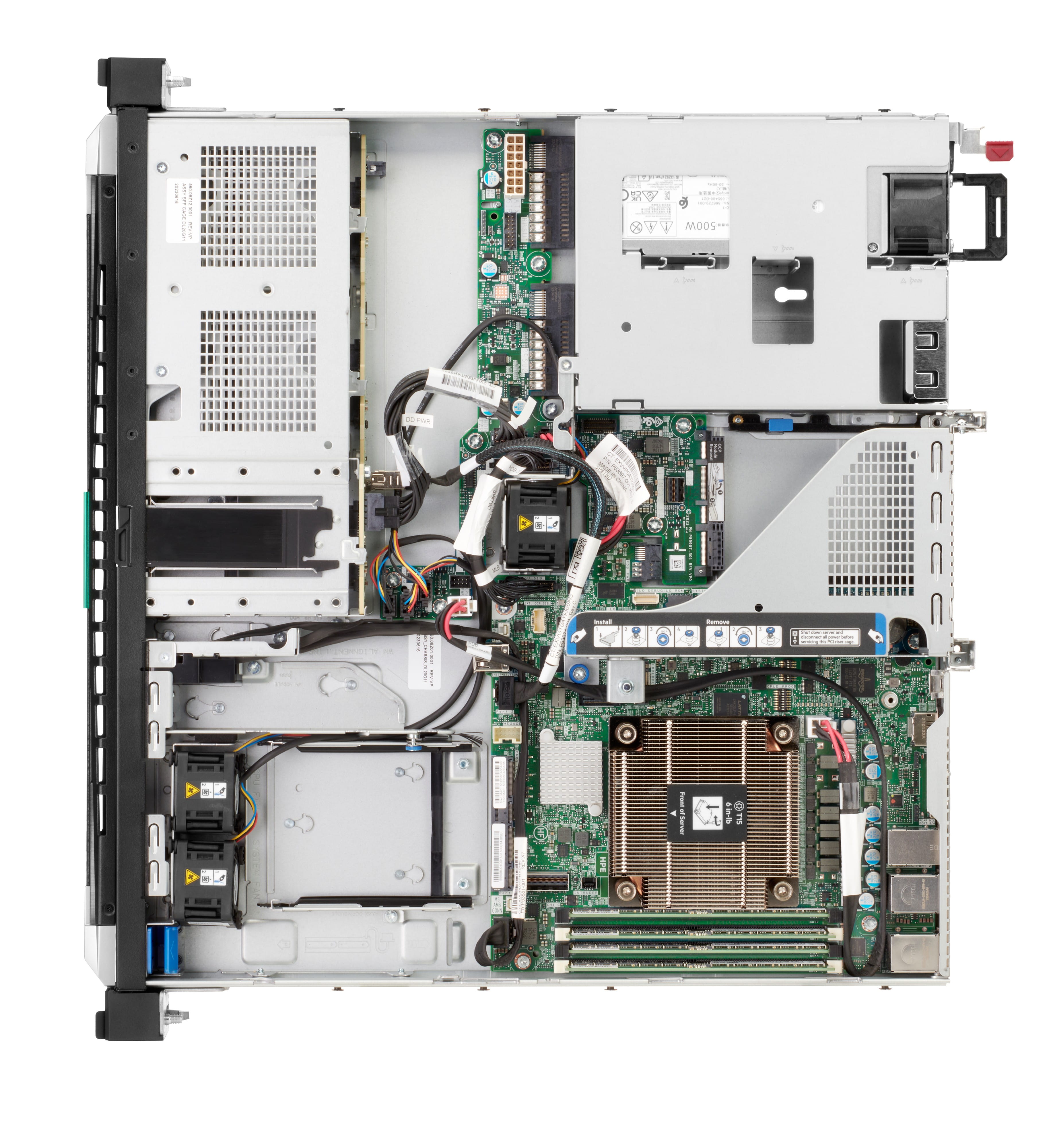 HPE ProLiant DL20 Gen11 - 1U - 1-Weg - 1 x Xeon 6333P / 3.1 GHz - RAM 32 GB - SATA - Hot-Swap 6.4 cm (2.5")