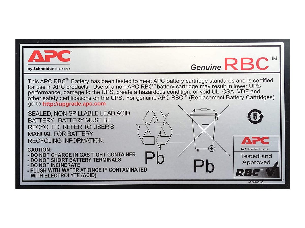 APC Replacement Battery Cartridge #110 - USV-Akku