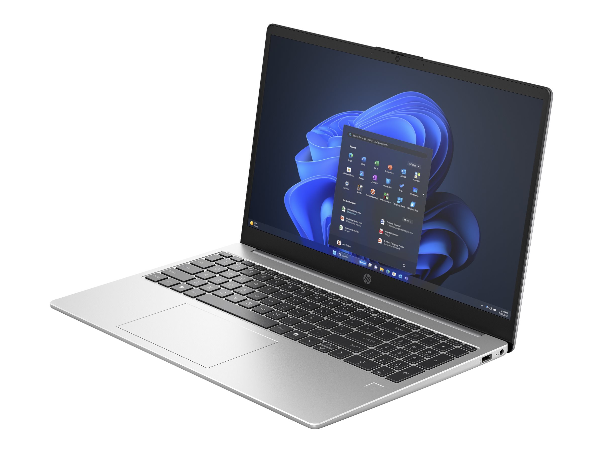 HP 255R G10 Notebook - AMD Ryzen 5 7535U / 2.9 GHz - Win 11 Pro - Radeon 660M - 16 GB RAM - 512 GB SSD NVMe - 39.6 cm (15.6")