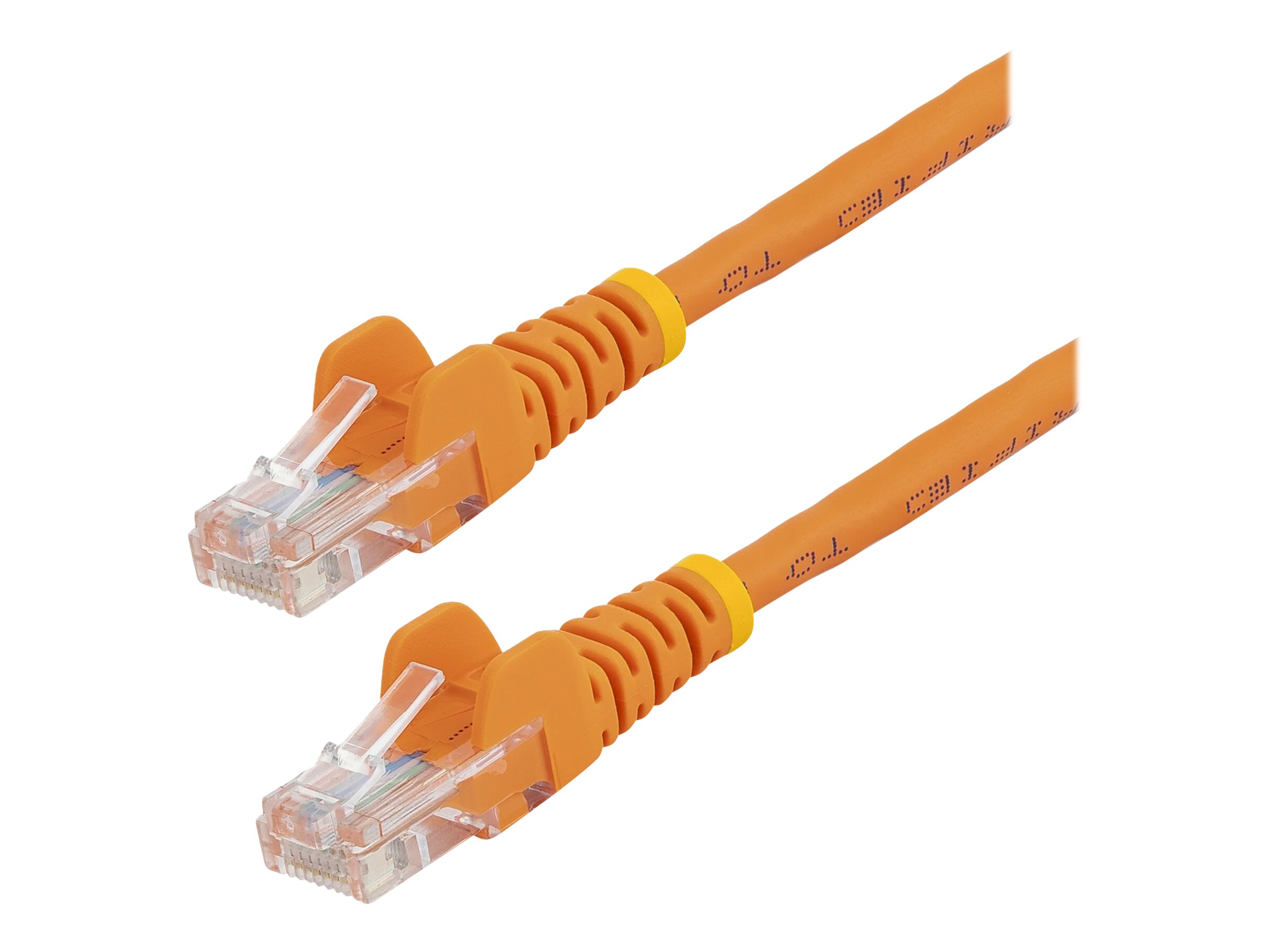 StarTech.com 1m Cat5e RJ45 UTP Netzwerkkabel Snagless - Cat 5e Patchkabel - Orange - Stecker / Stecker - Patch-Kabel - RJ-45 (M)
