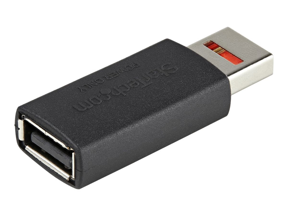 StarTech.com StarTech USB-Datenblocker - Secure Charge USB-Schutz - keine Datenübertragung - Charge/Power-Only-Adapter für Handy/Tablet (USBSCHAAMF)